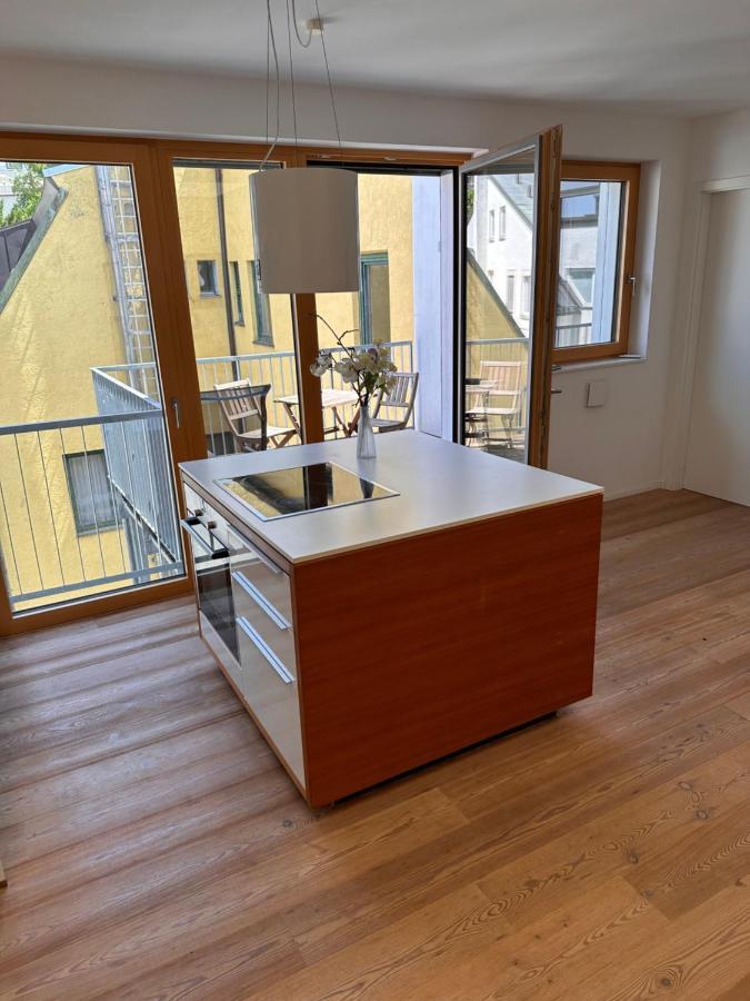 Stadtflair Freising - Moderne Wohnung Im Zentrum Buitenkant foto