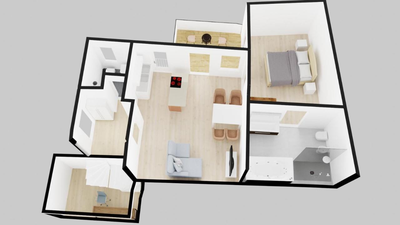 Stadtflair Freising - Moderne Wohnung Im Zentrum Buitenkant foto